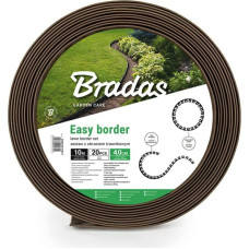 Bradas ZESTAW OBRZEŻY TRAWNIKOWYCH 40mm EASY BORDER BRĄZOWE