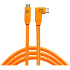 Tether Tools TetherPro USB-C to USB-C Right Angle orange