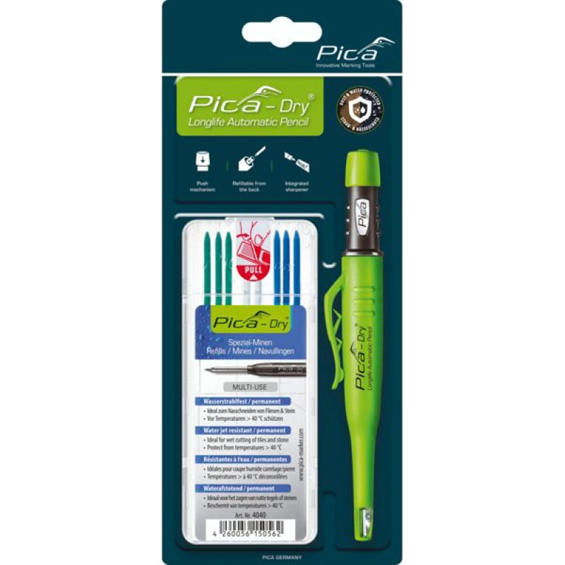 Pica-Marker Pica DRY Bundle with 1x Marker + 1x Refills No. 4040