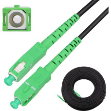 Extralink SC/APC-SC/APC | Patchcord | Round, drop, single mode, Simplex, G.657A2, 110m