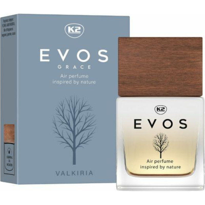 K2 EVOS GRACE VALKIRIA  50ML PERFUMY DO SAMOCHODU