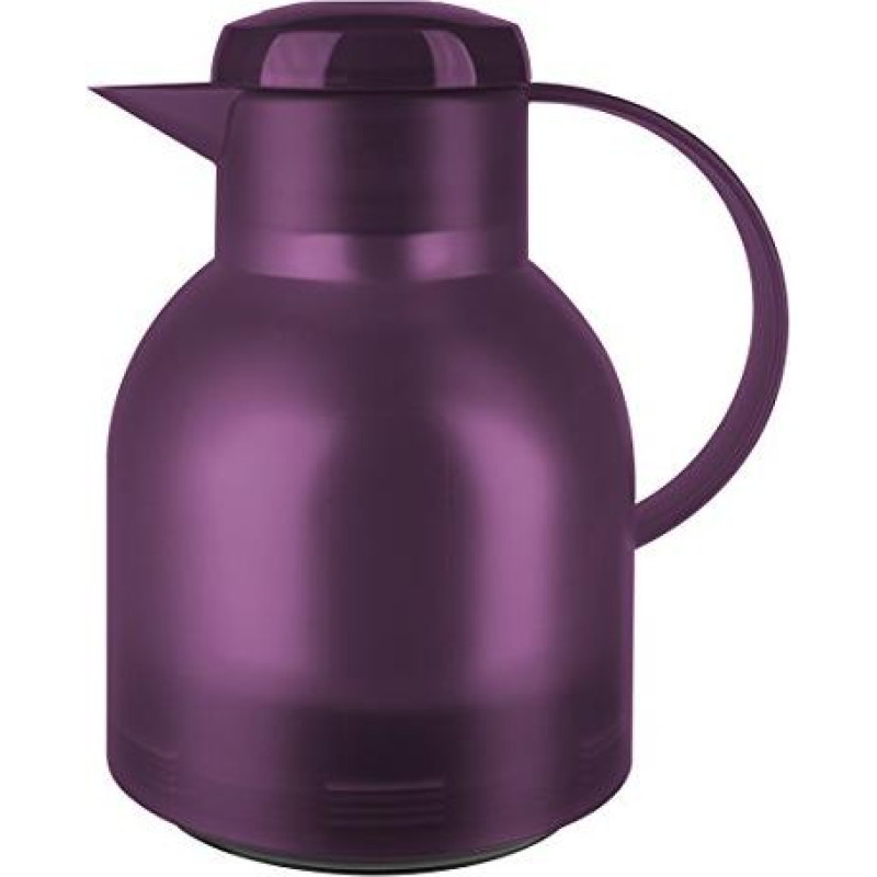 Emsa Samba vacuum jug Quick Press purple 1.0L