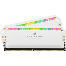 Corsair DDR4 32GB 3200 - CL - 16 Dom. Plat.RGB white Quad Kit