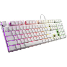 Sharkoon PureWriter RGB, gaming keyboard (white, US layout, kailh choc low profile blue)