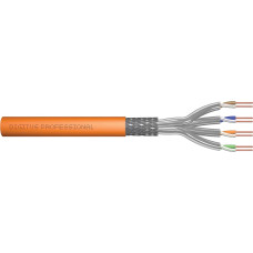 Digitus Professional Cat7 S/FTP installation cable simplex, Dca (orange, 100 meter roll)