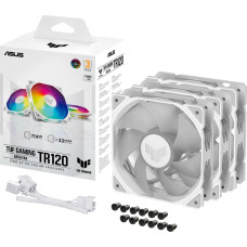 Asus TUF GAMING TR120 ARGB, case fan (white/transparent, 3-pack)