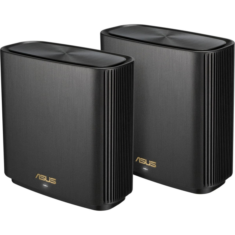 Asus ZenWiFi XT8 V2 AX6600 2-pack, router (black, 2 devices)
