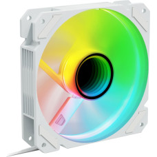 Sharkoon SHARK Mirror RGB PWM REVERSE (white, 120 mm)