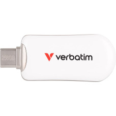 Verbatim Plectra White     256GB USB-C Flash Drive          30230