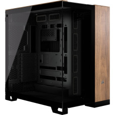 Corsair 6500X , Tower case (black/brown, Tempered Glass x 2)