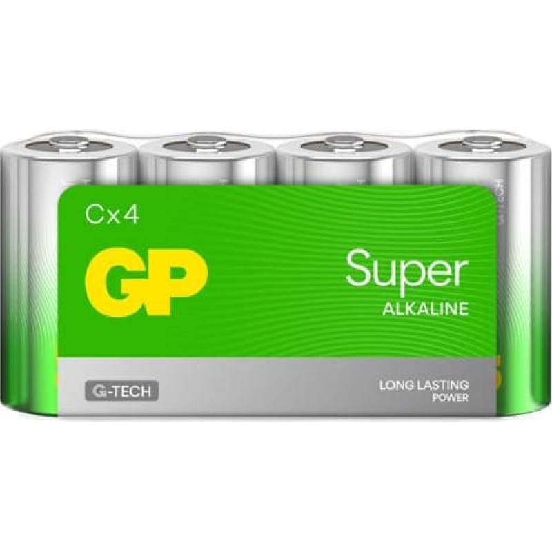Gp Batteries 1x4 GP Super Alkaline 1,5V C Baby
