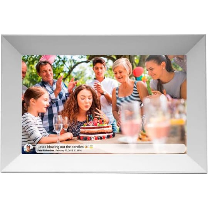 Denver Frameo PFF-1063 MKII weiss   25,4cm (10,1 ) 16GB