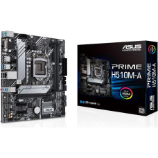 Asus Mainboard|ASUS|Intel H510|LGA1200|MicroATX|2xPCI-Express 3.0 1x|1xPCI-Express 4.0 16x|1xM.2|Memory DDR4|Memory slots 2|1x15pin D-sub|1xHDMI|1xDisplayPort|2xAudio-In|1xAudio-Out|4xUSB 2.0|2xUSB 3.2|2xPS/2|1xRJ45|PRIMEH510M-A