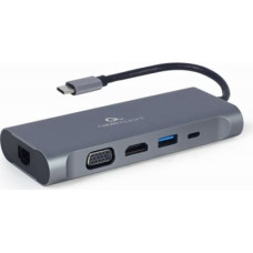 Gembird I/O ADAPTER USB-C TO HDMI/USB3/7IN1 A-CM-COMBO7-01 GEMBIRD