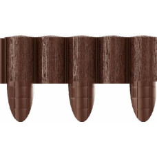 Cellfast Eco Garden Palisade Brown 17cm x 2.4m 5 parts (34-031)