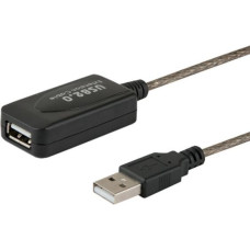Savio USB cable Savio USB-A - USB-A 10 m Black (SAVIO CL-130)