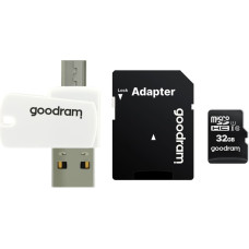 Goodram Tab GoodRam All in One MicroSDHC 32 GB Class 10 UHS-I/U1 (M1A4-0320R12)
