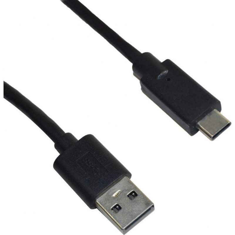 Msonic USB cable Msonic USB-A - USB-C 1 m Black (MLU536)