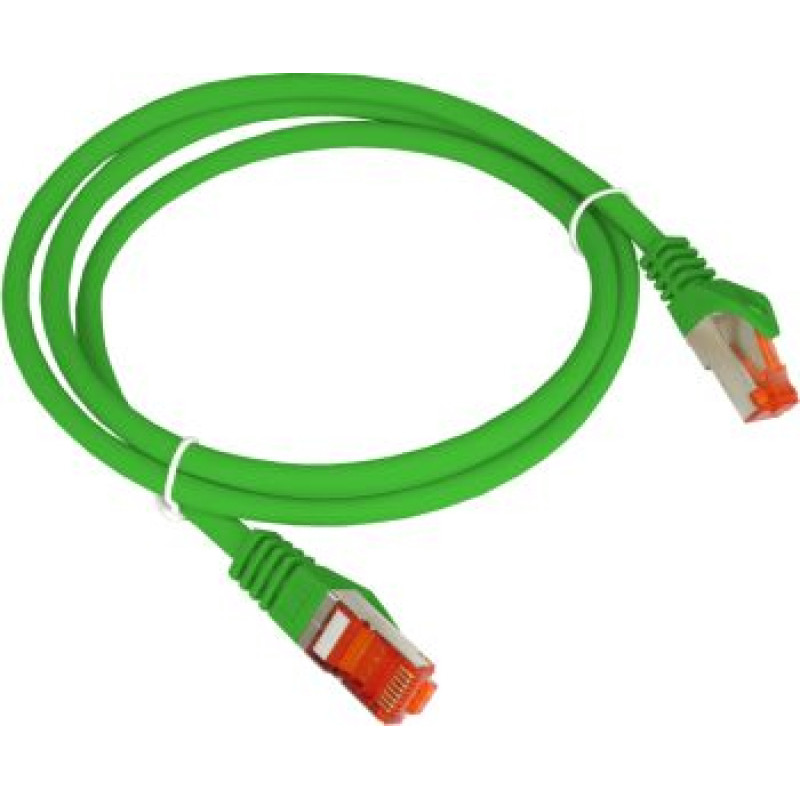 Alantec Patch-cord F/UTP cat.6 PVC 3.0m green ALANTEC