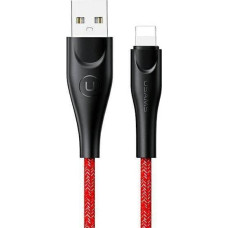 Usams USB cable Usams USB-A - Lightning 2 m Red (6958444983530)