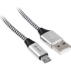 Tracer USB cable Tracer USB-A - microUSB 1 m Black (TRAKBK46928)