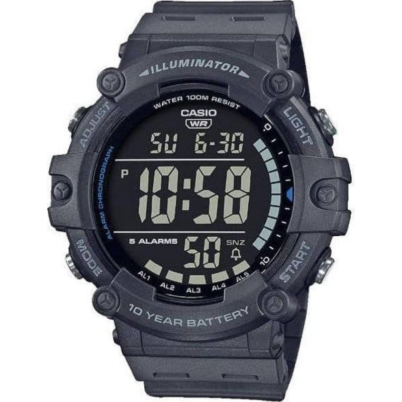 Casio Zegarek Casio Zegarek Casio AE-1500WH-8BVEF młodzieżowy