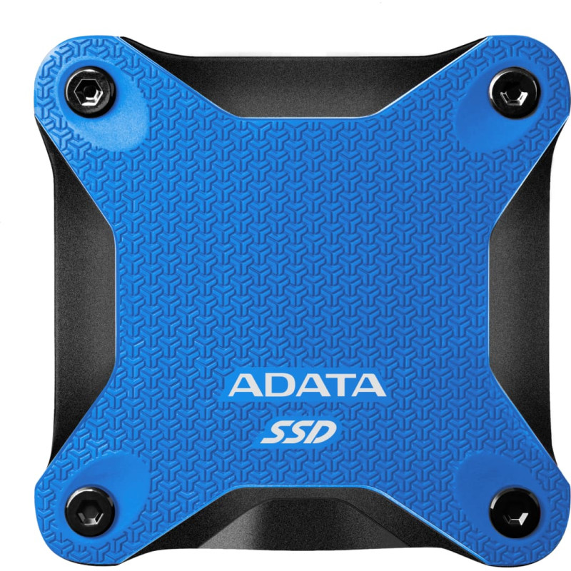 Adata SD620 512 GB, External SSD (blue, Micro USB-B 3.2 Gen 2 (10 Gbit/s))
