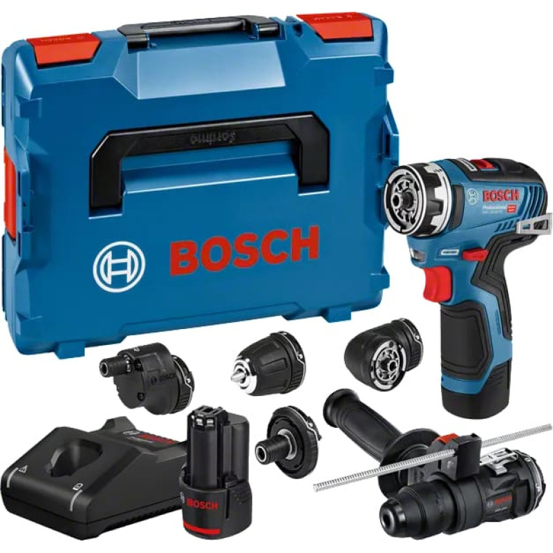 Bosch CORDLESS DRILL DRIVE GSR 12V-35 FC + 5X GFA 35/20NM 2X3,0AH LB