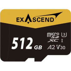 Exascend Karta ExAscend Catalyst MicroSDXC 512 GB UHS-I/U3 A2 V30 (EX512GUSDU1-AD)