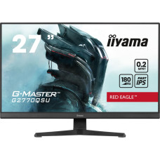 Iiyama G-Master G2770QSU-B6 Red Eagle, gaming monitor - 27 -  black (matt), WQHD, Fast IPS, USB hub, 180Hz panel