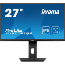 Iiyama ProLite XUB2793QS-B7, LED monitor - 27 - black (matt), QHD, IPS, Adaptive-Sync, 100Hz panel