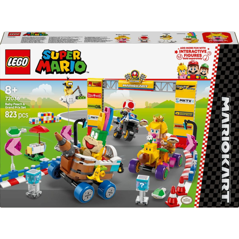 Lego Super Mario 72036 Baby Peach & Grand Prix-Set