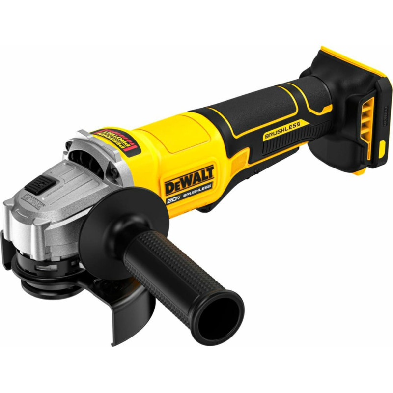 Dewalt cordless angle grinder DCG408NT, 18 Volt yellow/black, without battery and charger