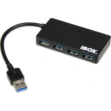 Ibox HUB USB iBOX IUH3F56 4x USB-A 3.0 (IUH3F56)