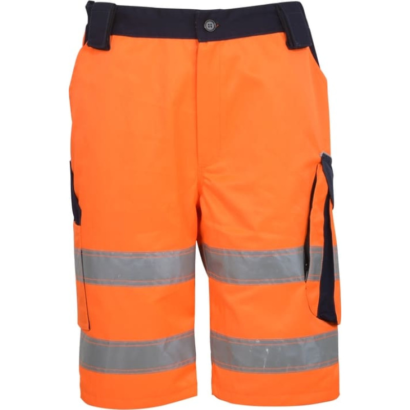 Beta SPODNIE ROBOCZE KR&Oacute;TKIE OSTRZEGAWCZE POMARAŃCZOWE M