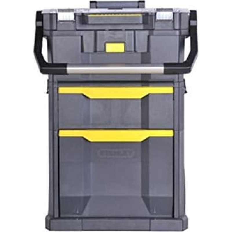 Stanley workshop on wheels - 2-in-1 black