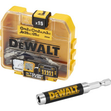 Dewalt Set of bits 15pcs + magnetic fixture (DT71511)