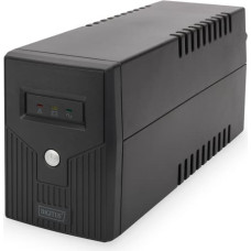 Digitus | Line-Interactive UPS | Line-Interactive UPS DN-170063, 600VA, 360W, 1x 12V/7Ah battery, 2x CEE 7/7 outlet, 2x RJ-11, 1x USB 2.0 type B, LED, Simulated Sine Wave, 298x101x142mm, 4.35kg | 600 VA | 360 W