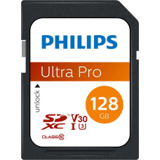 Philips SDXC Card          128GB Class 10 UHS-I U3 V30 A1