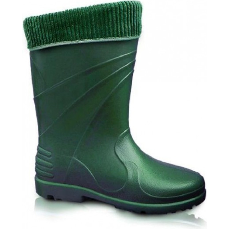 Lemigo BUTY KALOSZ DAMSKIE OCIEPLANE ALASKA ZIELONE ROZMIAR - 42 /869