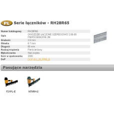 Bostitch GWOŹDZIE RH 2,8 x 65mm 21` RING 2000 szt.
