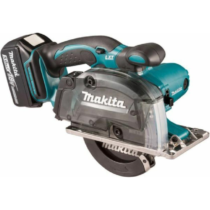 Makita PILARKA TARCZOWA DO METALU 18V 135mm 2x5,0Ah DCS552RTJ