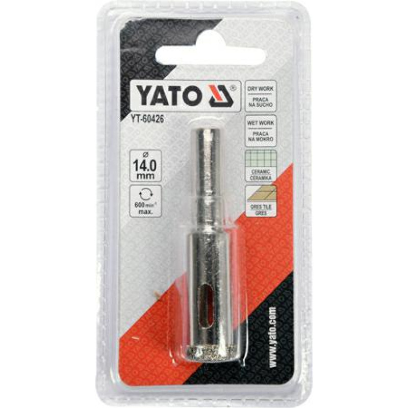 Yato KORONA Z NASYPEM DIAMENTOWYM 14mm