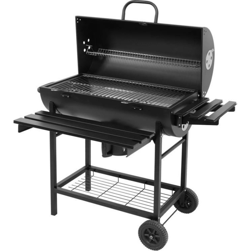 Toya LUND GRILL WĘGLOWY Z POKRYWĄ RUSZT 71X35cm