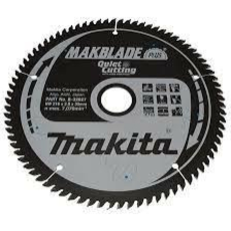 Makita PIŁA TARCZOWA  216x30x80z MAKBLADE PLUS DREWNO >>>B-32627