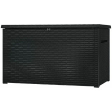 Curver/Keter KETER SKRZYNIA OGRODOWA JAVA BOX RATTAN 870 L / GRAFITOWA