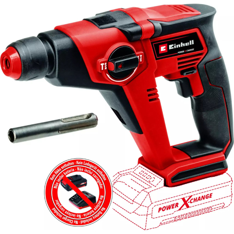 Einhell cordless rotary hammer TE-HD 18/12 Li-Solo