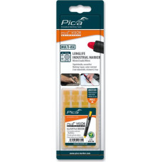 Pica-Marker Pica VISOR permanent replacement refills yellow / SB