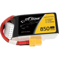 Tattu 850mAh 14.8V 75C 4S1P XT60 battery