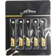 Tattu LiPo 300mAh 3.8V 75C 1S1P HV BT2.0.5 battery (5pcs)